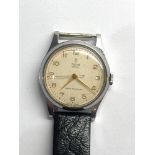 Vintage gents Rolex Tudor Royal stainless steel case measures approx 30mm dia not including lugs