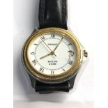 Vintage gents Tissot Seastar 3 atm wristwatch in working order but no warranty given