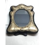 Silver picture frame measures approx 22cm by 14cm