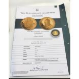 king charles 1st 22ct gold 5 unite coin by millionaires collection gold edition weight 4g