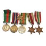 Selection of ww2 medals