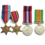 4 ww2 medals