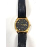 Vintage gents Omega seamaster Quartz watch is ticking but no warranty given