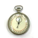 Gents vintage military issued stopwatch, hand-wind and working (no warranty given), caseback