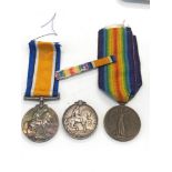 3 ww1 medals to a-257339 a.s.sjt c.e.crannis a.s.c and 203591pte h.j.mays r.war.r and w-1279 a-bombr