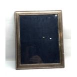 large silver picture frame back repair measures approx 29cm by 24cm