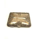 Antique silver purse / wallet complete fitted interior