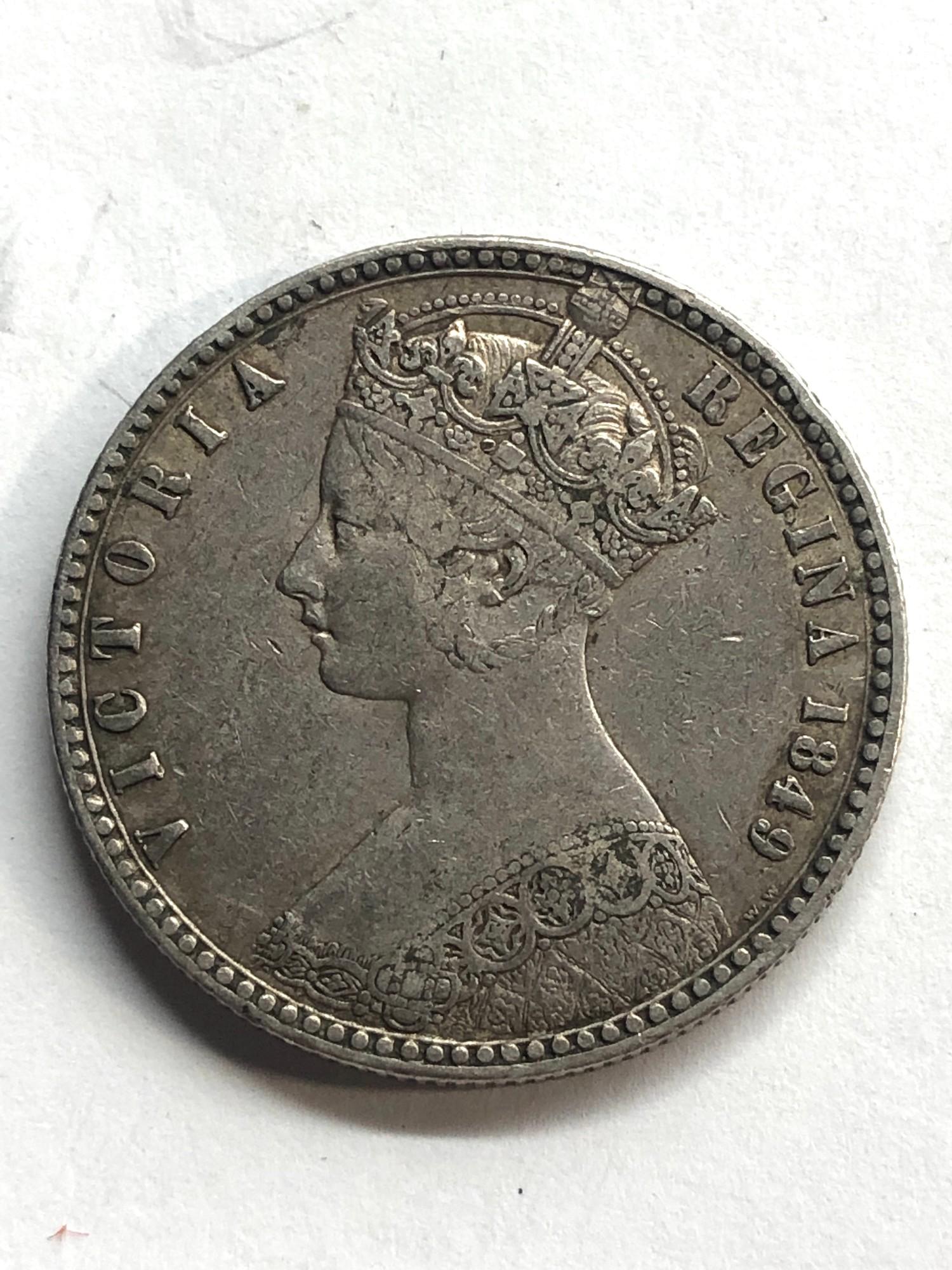 1849 Victorian gothic florin