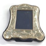 Silver picture frame measures approx. 13.2cm by 14.5cm please see images for details