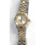 Ladies Tag Heuer professional 200 meters wristwatch watch is in working order but no warranty given