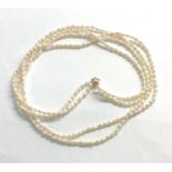 14ct gold clasp fresh water pearl necklace