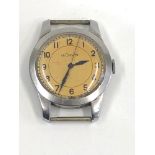 Le coultre 1942 ww2 air Ministry issued pilots wristwatch code bb/159 8136/42 A.M watch fully