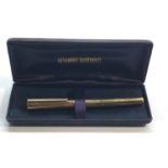 Boxed 18ct gold nib waterman gold plated fountain pen please see images for details