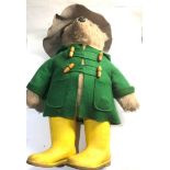 Vintage original Paddington Bear stumpy foot please see images for details uncleaned condition