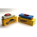 2 Dinky Car Reissues 24V Buick Roadmaster and 555 ford thunderbird please see images for condition