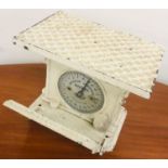 Set of cast iron scales, Personal weighing machine Jaraso british made bullbarings