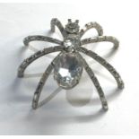 Butler and Wilson spider brooch good condition