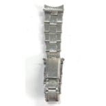 Stainless steel rolex 1965 riveted expanding bracelet 6635 worn condition please see images for