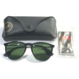 Ray Ban sun glasses in case with booklet please see images for details