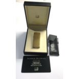 Boxed vintage Dunhill lighter