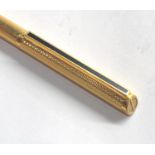 Dunhill ballpoint pen gold plated
