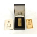 Boxed dunhill lighter