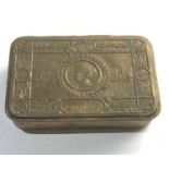 WW1 princess Mary Christmas tin with buttons etc