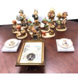 Selection of Hummel figures all in good condition