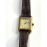 Ladies Tissot wristwatch watch winds and ticks but no warranty given please see images for details