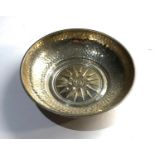 925 hallmarked silver bowl measures approx 16.5cm dia weight 140g