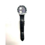 Vintage lucerne sport chronograph gents wrist watch