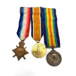 Trio of WW1 medals named, 924 SPR. G. W. Willson.R.E
