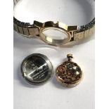 Ladies Omega deville wristwatch watch winds and ticks but no warranty given please see images for