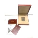 Vintage boxed s.j.Dupont lighter with booklets etc