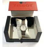 Boxed gents Tissot 1853 automatic comes in original box and booklet please see images for details