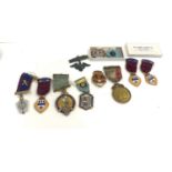 10 Masonic medals