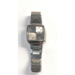 Vintage Zenith respirator Automatic gents wristwatch working order but no warranty given missing