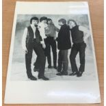 Rolling Stones, signed Mick Jagger postcard, This particular postcard has a message from Mick and