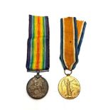 Pair of WW1 medals named 5159 DVR.A.Dillon. R.A