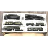 Boxed Lima military train set box reads Treno militare golden series please see images for details