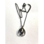 Georg Jensen silver pendant and chain