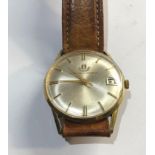 Watches of Switzerland vintage gents wristwatch in working order but no warranty given