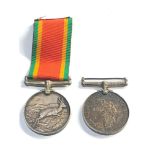 2 Africa service medals