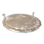 Silver letter tray Sheffield silver hallmarks weight 240g