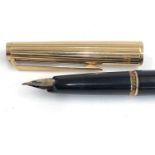 14ct gold nib Mont Blanc fountain pen