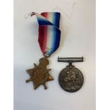 WW1 medals to 29304 cpl.j.hotson k.o.sco.bord and 1914-15 star to 1742 gnr i.lawn r.f.a