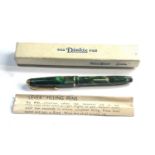 Conway dinkie 560 14ct gold nib fountain pen boxed