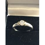 9ct diamond ring 0.25 2.6g