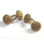 Antique 15ct gold cufflinks