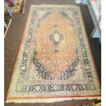 Antique rug measures approx width 66" length 110"